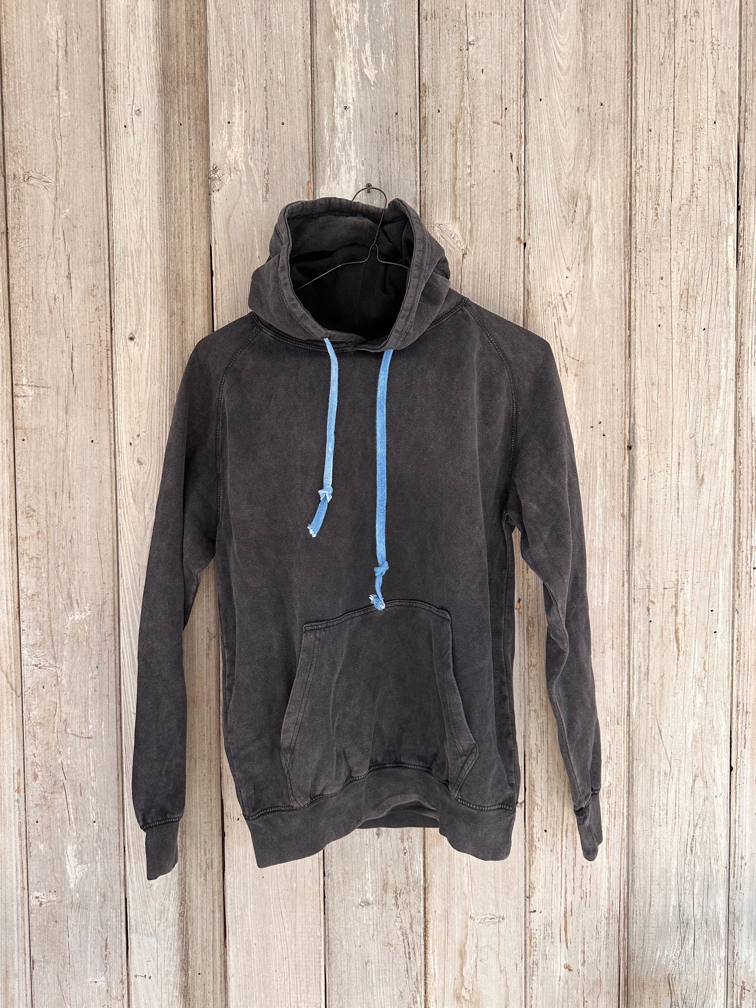 Reynisfjara Black Dyed Camp Counselor Hoodie