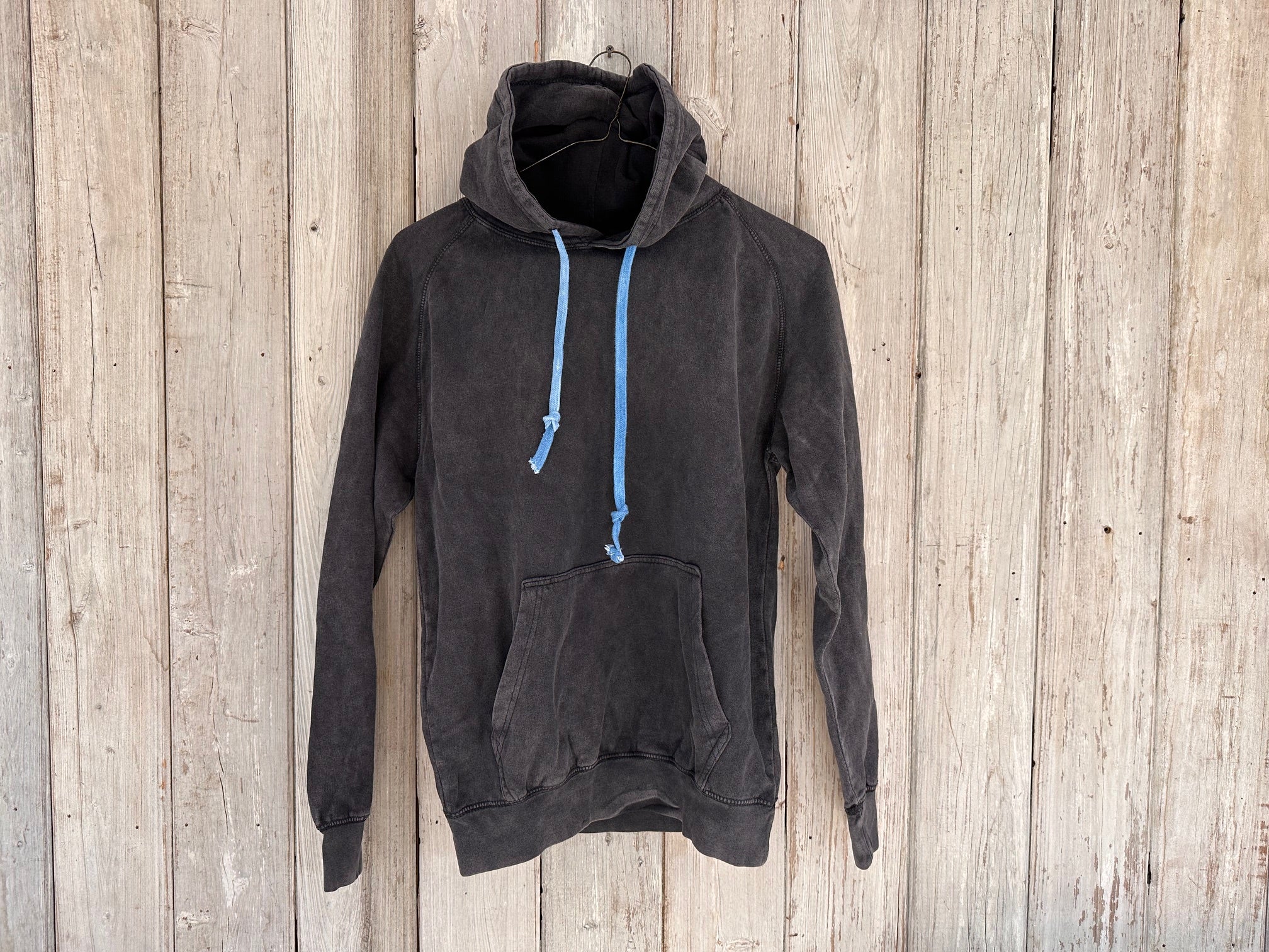 Reynisfjara Black Dyed Camp Counselor Hoodie