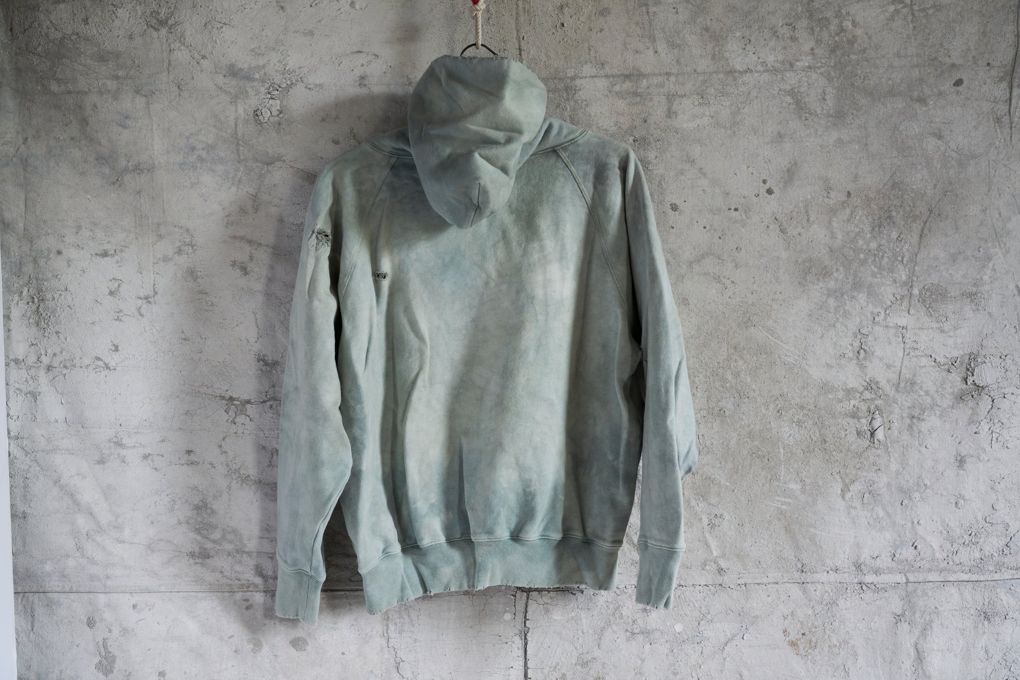 Icelandic Green Dyed Camp Counselor Hoodie