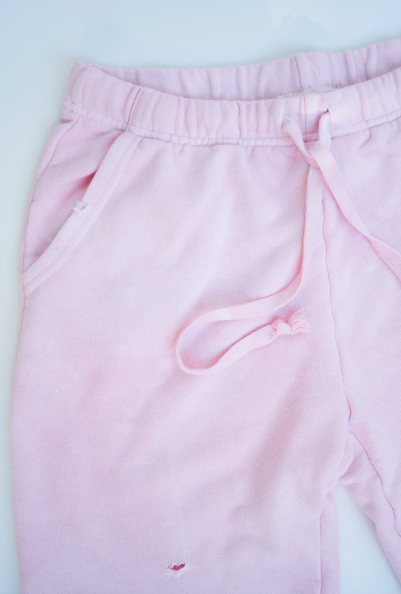 Pink Dyed Vintage Sweat Short